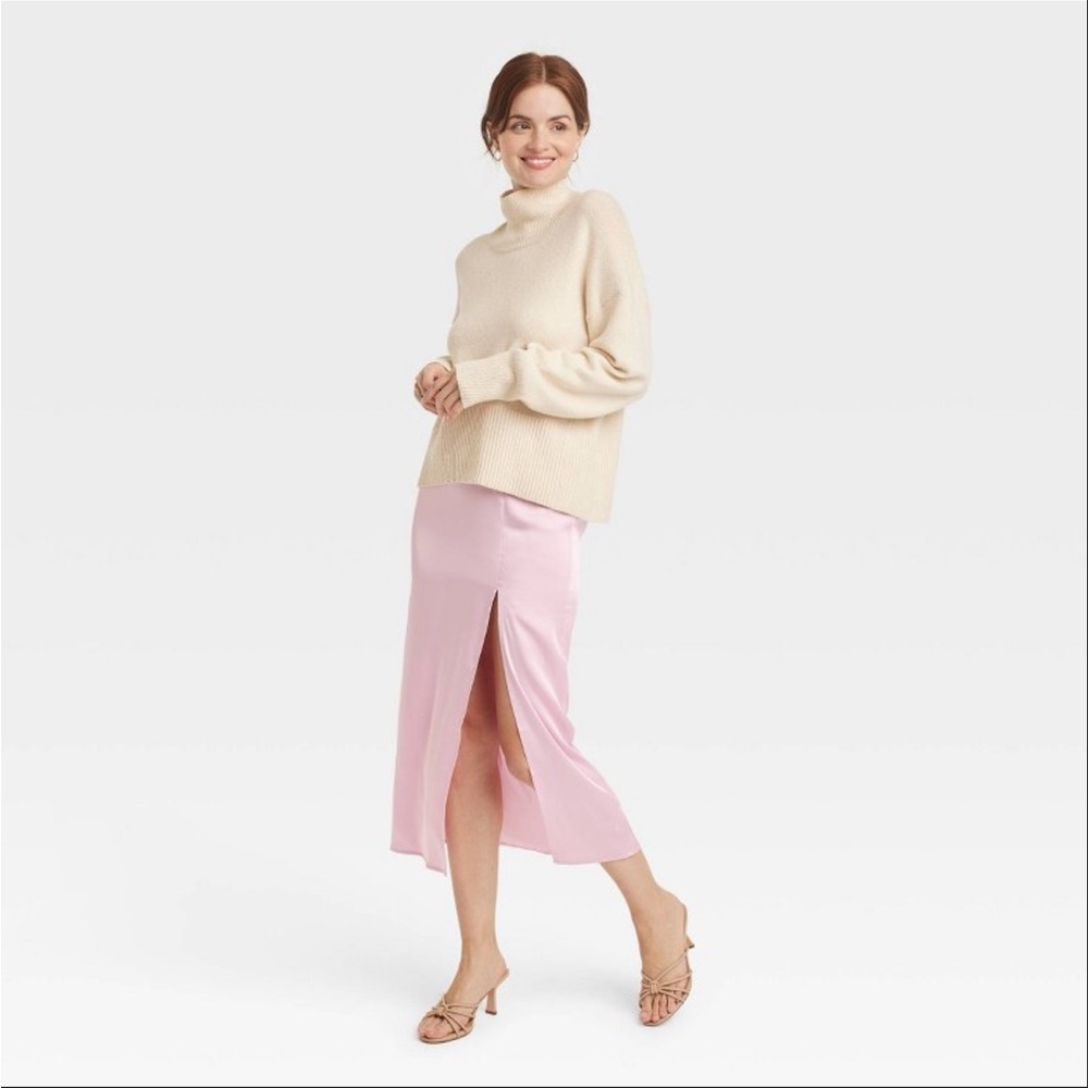 Maxi slip skirt